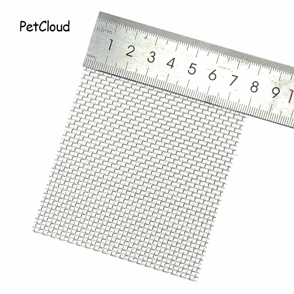 DIY Aquarium Decoration Net For Aquarium Plant Live Stainless Steel Wire Mesh Water Grass Plants Fixed Net Fish Tank Accessories
