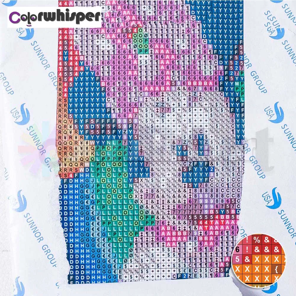 Алмазная живопись клейкий слой 5d алмазная Набор для творчества клейкая