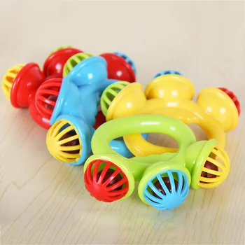 

Baby Mild music Rattle Toys Cartoon Infant Baby Shake Bell Soothe emotions Rattles Newborn Toys Hand Toy Gifts Children Bell toy