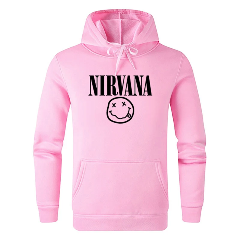 Nirvana Hombre, осенне-зимняя толстовка, пуловер с принтом в стиле рок, Харадзюку, хлопок, уличная одежда, топ с длинными рукавами в стиле хип-хоп