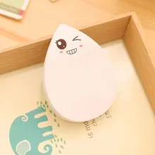 DC008 милые в форме капли воды Липкие заметки Kawaii школьные принадлежности смайлик Post-it наклейки для заметок бумажные офисные канцелярские принадлежности