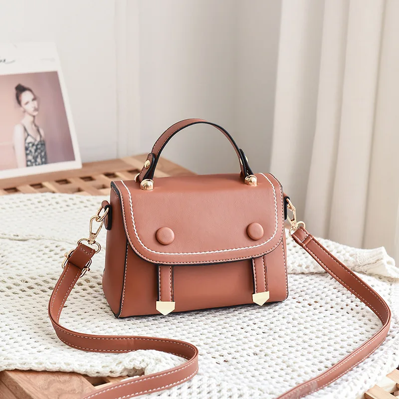 

[10 from the Grant] Square Sling Bag British Style Messenger Bag Multi-color Korean-style New Style Shoulder Students Bag Fashio