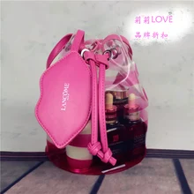 Розовая прозрачная Желейная сумка, сумка, косметичка, Большая вместительная сумка для хранения