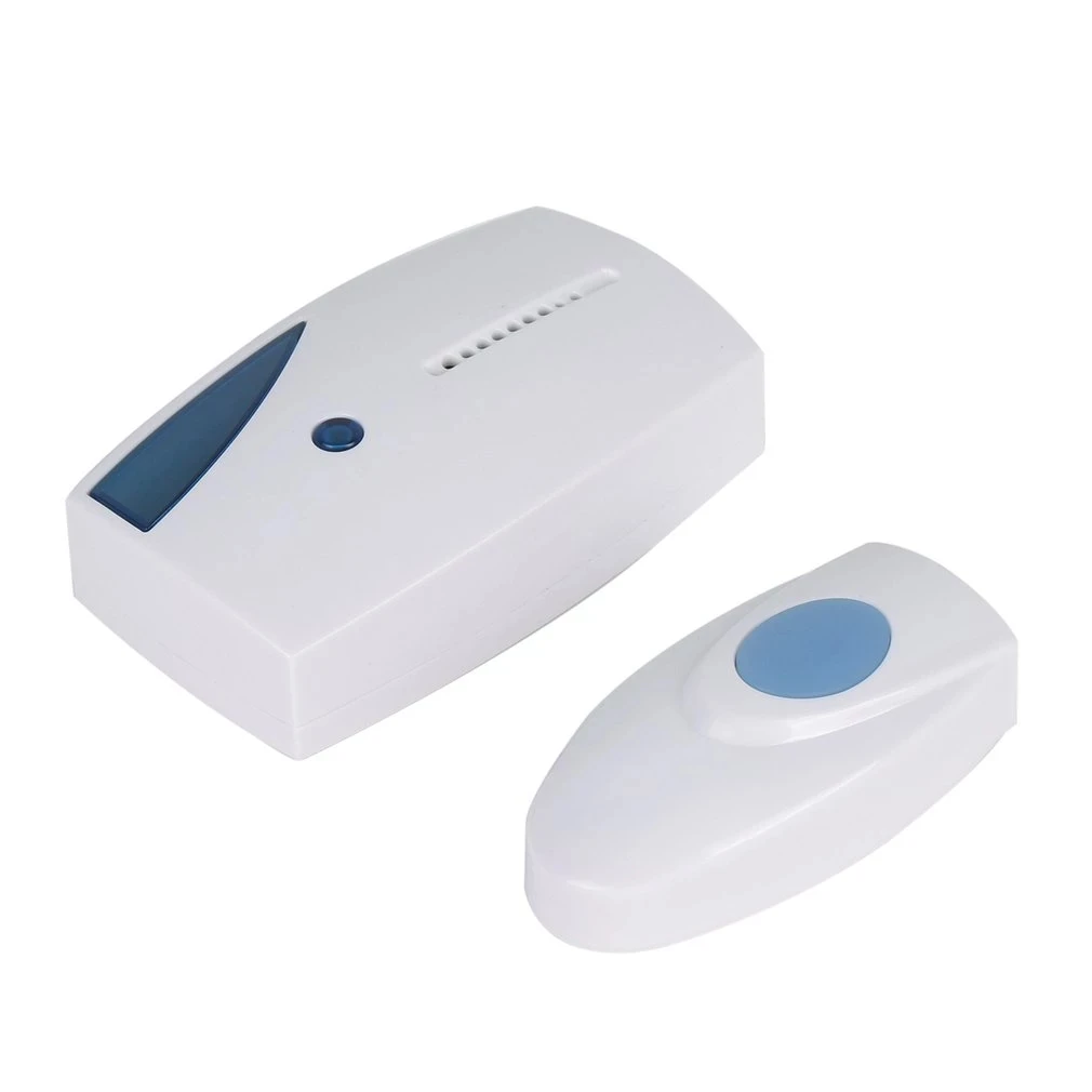 Wireless Doorbell Welcome Bell Intelligent Home Door Bell Alarm 36 Songs Smart Doorbell Wireless Bell Waterproof White Button