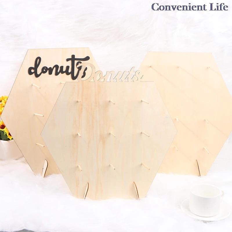 1 шт. настенная подставка в виде пончиков стеллаж для десертов и тортов декор