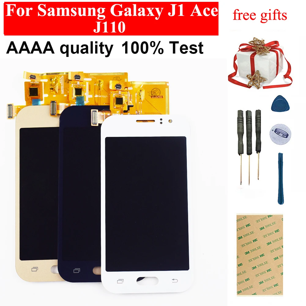J110 ЖК-дисплей для Samsung Galaxy J1 Ace SM-J110F J110H J110FM сенсорный экран дигитайзер панель