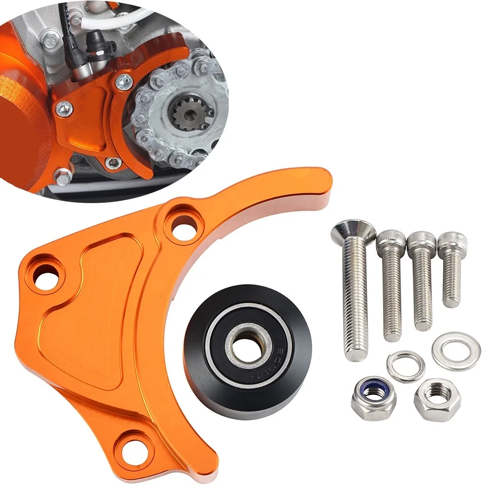 Case Saver & Roller Per Ktm Sx85 85 Sx 17/14 19/16 2013-2017 Husqvarna Tc 85 Tc85 2014 2015 2016 2017 Coperchio Pignone Protezione Catena