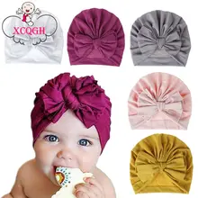 XCQGH детская шапка популярная разноцветная Вязаная хлопковая шапка фетальная шапка шапочка детская
