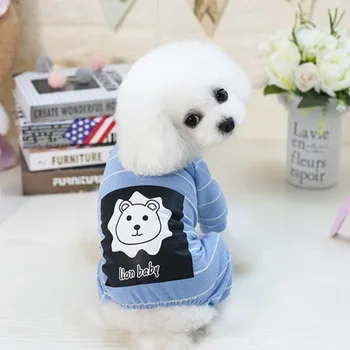 

Spring and Summer Teddy Pet Clothing Clothes Japanese and Korean Style Dog Four-legged Clothes Small Dog Clothes French Bulldog