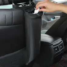 

80% Hot Sales Auto Car Seat Back Litter Trash Bag Garbage Can Headrest Hanging Storage Holder