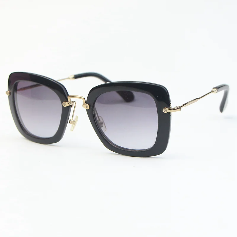 

black Men Sunglasses 07O square Large frame fashion Comfortable high quality Women's glasses Gradient lenses