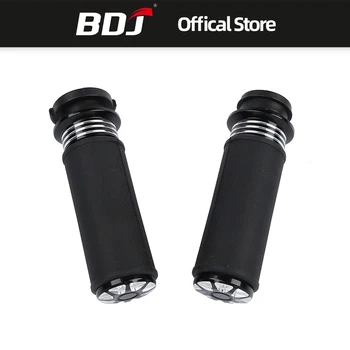 

BDJ For Harley 25mm Metal Retrofit Electric Accessories Handlebar Bar Grips