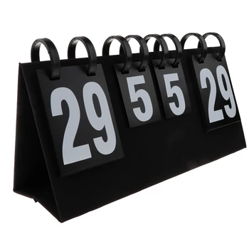 

Waterproof Large 4-Digital Scoreboard Table Top Score Count Numbers Board
