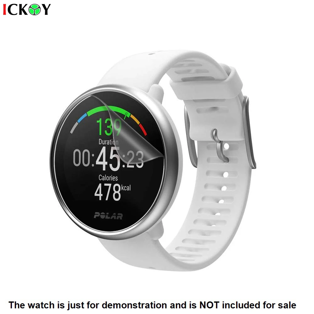 

3pcs Anti-Scratch Skin ClearLCD Screen Protector Guard Cover Shield Film for Polar Ignite Smart Watch Accessories
