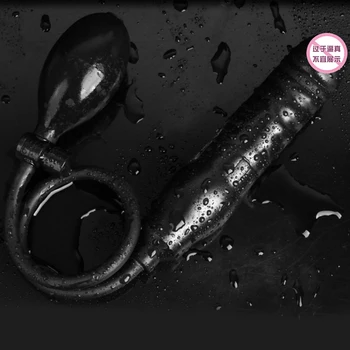 17cm Adjustable Huge Inflatable Dildo Pump Big Butt Plug Penis Realistic Large Soft Suction Cup Sex Toys For Women Sex Products 3