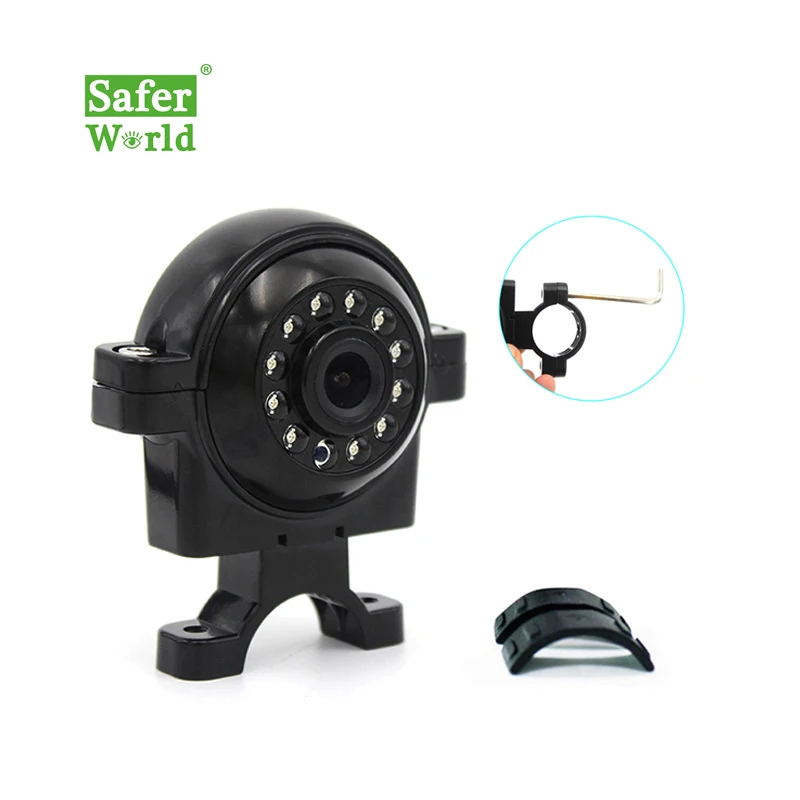 

Car Rear View Reversing HD Night Vision AHD Resolution 720P Parking Camera Left Right Side Screw Mount DC 12-24V