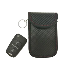 Автомобильный ключ блокировщик сигнала чехол сумка Фарадея Блокировка сигнала Щит чехол защитный чехол для автомобильного ключа блок Wifi/GSM/LTE/NFC