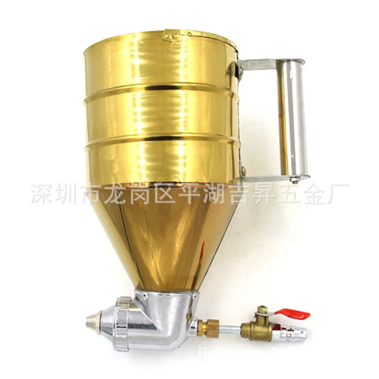 

Origional Product Taiwan Import Pneumatic Metal Non-adjustable Paint Spray Gun Relief from Stone Paint Gun Coating Spraying Gun