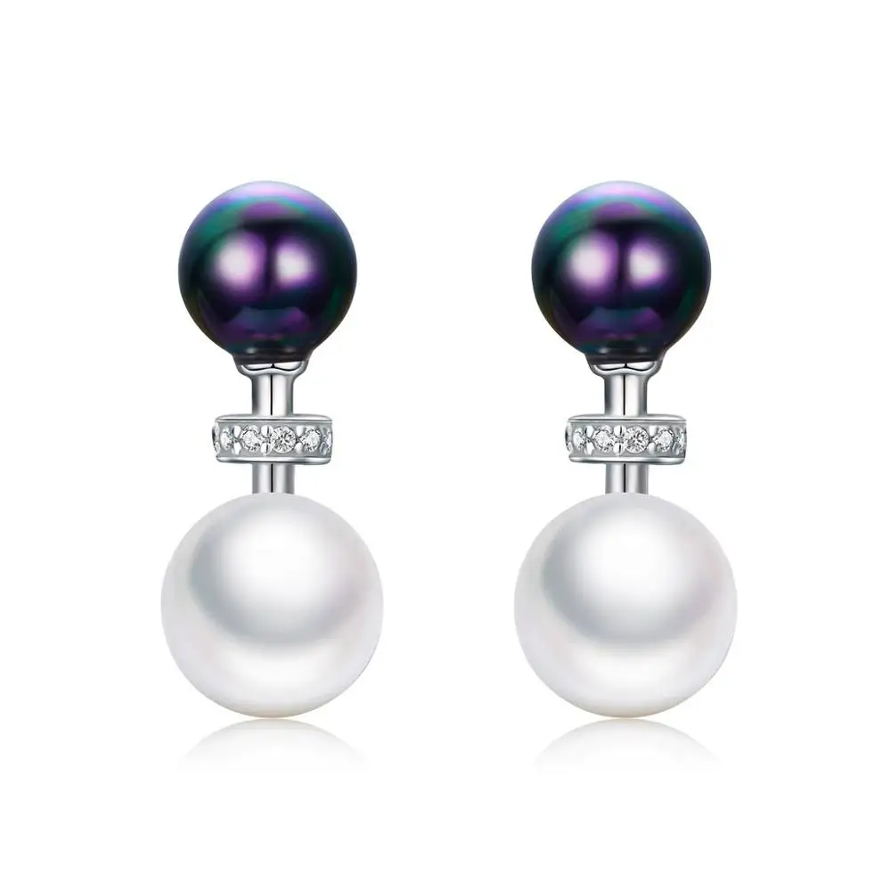 Женские серьги подвески с натуральным пресноводным жемчугом|Серьги-подвески| |