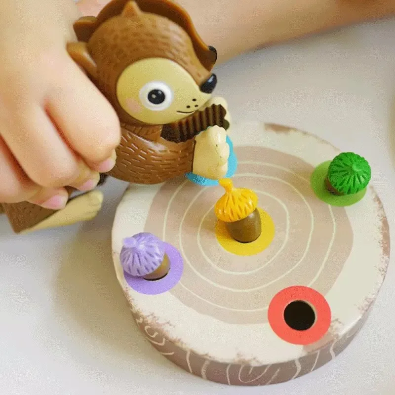 

Learning Resources Four-people Grab Pinecone Children Board Game Squirrel Parent And Child