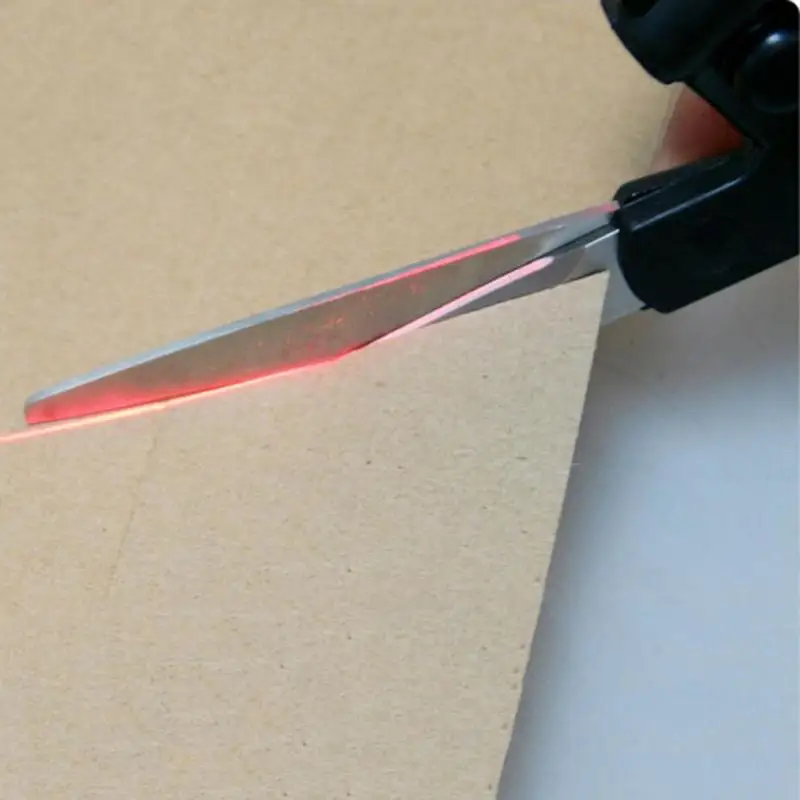 Профессиональные лазерные ножницы для шитья с лазерным наведением, ножницы для шитья, для пошива, для пошива одежды, прямой крой, тканевые ножницы для рукоделия