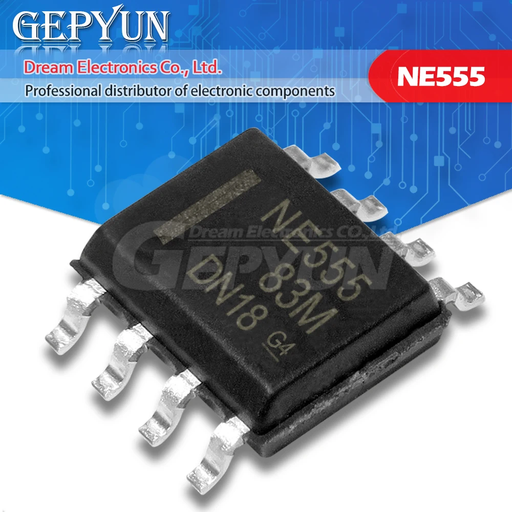 50 шт. NE555DR SOP8 NE555 SOP NE555DT SOP-8 555DR SMD новый и оригинальный IC | Электронные компоненты