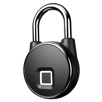 

Nordson Smart Fingerprint Padlock Protable Anti-theft IP66 Waterproof Biometric Keyless Luggage Locker Cabinet Bike Door Lock