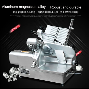 

Commercial meat slicer automatic slicer frozen meat / mutton / beef meat slicer stainless steel meat slicer