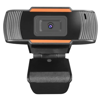 

HD 720P Webcam Desktop Laptop USB Driveless Web Camera with Built-in Microphone For Video Calling Network Teaching