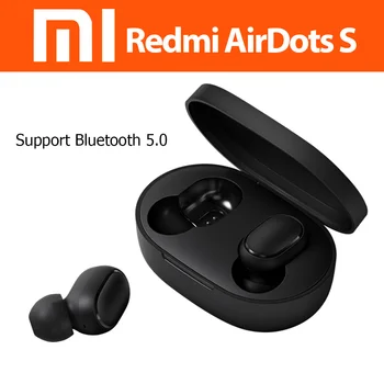 

In Stock Xiaomi Redmi AirDots S TWS Bluetooth Earphone Left=Right Low Lag Mode Mi Headset BT5 True Wireless Stereo Auto Link