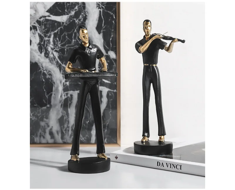 Strongwell Resin European Band Musikerfiguren