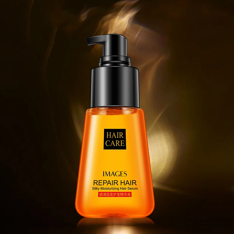 Keratin Hair Oil Argan Serum Care Mask Treatment Repair Dry Curly Hairs Growth Straightener 70ML Straightening Natural Vitamin D
