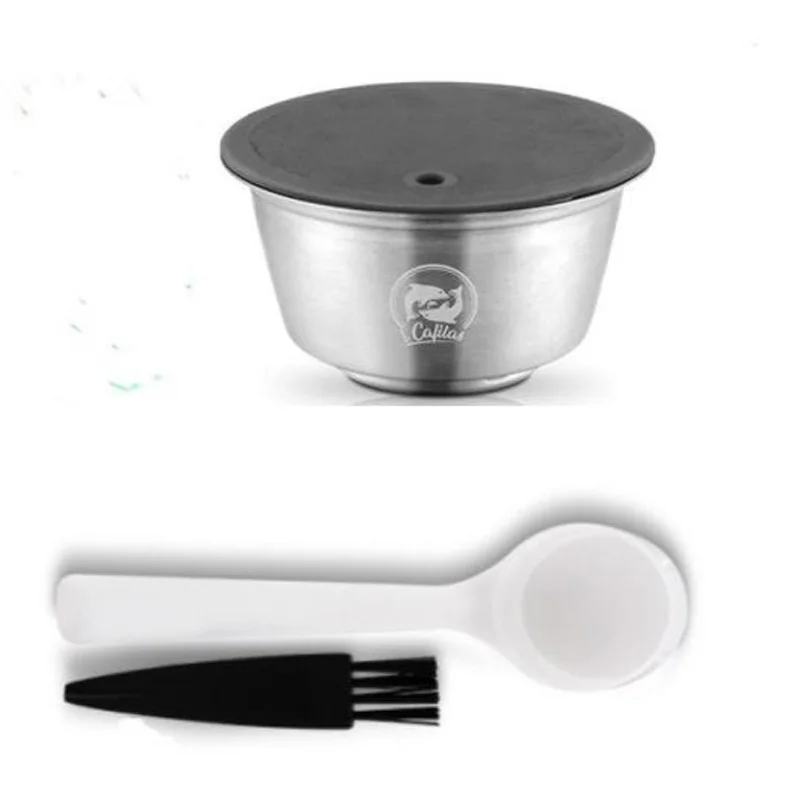 Кофе капсула чашка фильтр стручки многоразовый комплект для dolcee Gusto EDG Lumio машина