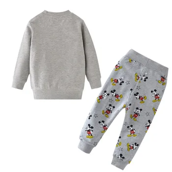 Baby Boys Cartoon Clothing Sets Children Winter Clothes Cute Printed Warm Sweetsets for Baby Boy Girls Kids Clothes 2