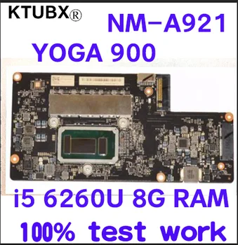 

KTUXB NM-A921 motherboard for Lenovo YOGA 900-13ISK YOGA900 notebook motherboard CPU i5 6260U 8G RAM 100% test work