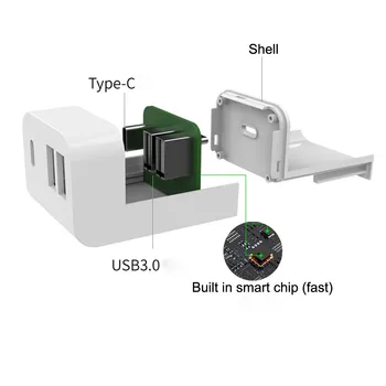 

Power Expansion Hub for Apple USB-CPower AdapterExpands for airpods, iwatch, mouse#G1