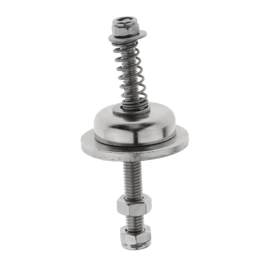 Folding Bike Magnetic Snap Buckles Stainless Steel Magnet Clips Lock 6mm Screw Holes Fork Mount Holder for Bicycle Storage