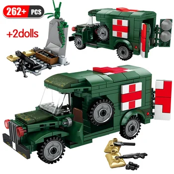 

City WW2 Germany Military Iv Tank Building Blocks For Police War Weapon Soldier Figures Bricks Toys For Children