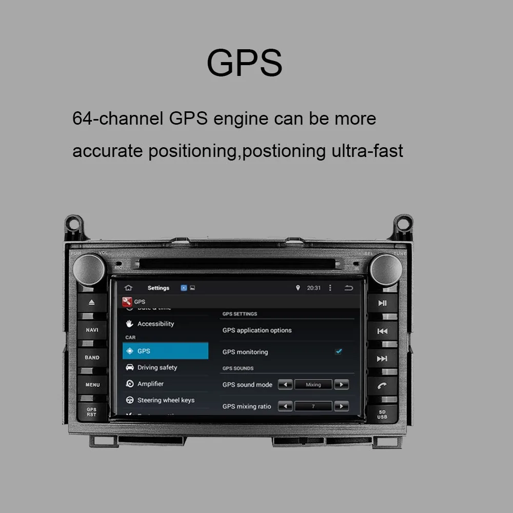 Best 7 INCH Android 9.0 Car GPS navigation system For TOYOTA VENZA 2008-2018Car Radio DVD Gps Player Stereo Audio multimedia headunit 5 Best 7 INCH Android 9.0 Car GPS navigation system For TOYOTA VENZA 2008-2018Car Radio DVD Gps Player Stereo Audio multimedia headunit 5