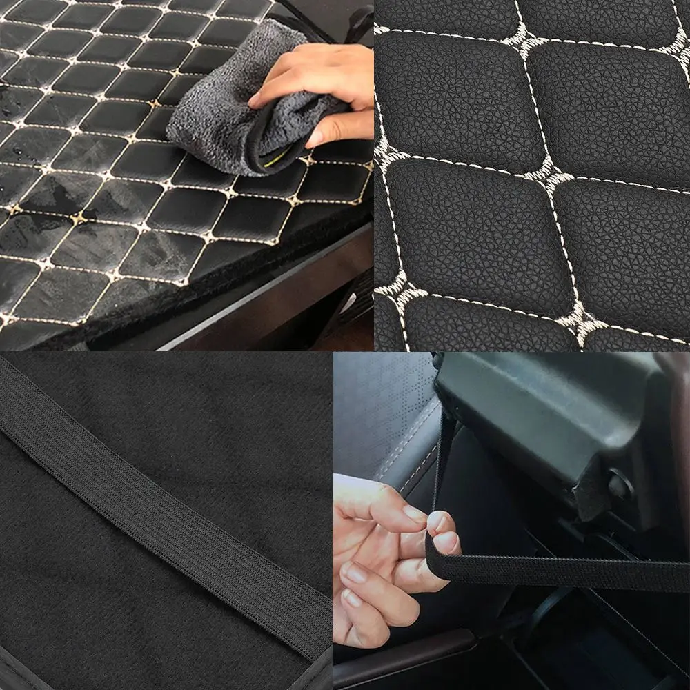 Car Armrest Mat Interior Auto Armrests Storage Box Mats Universal Armrest Cushion Cover Pad Automobiles Protector Waterproof Pad