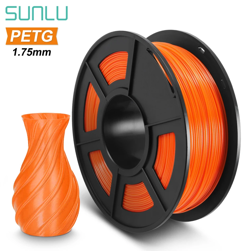PETG 3D filament SUNLU 1.75mm 1KG 1.75 mm,transparent PETG 3D Printer Filament 1 kg Spool Dimensional Accuracy +/- 0.02 mm 2.2lb 