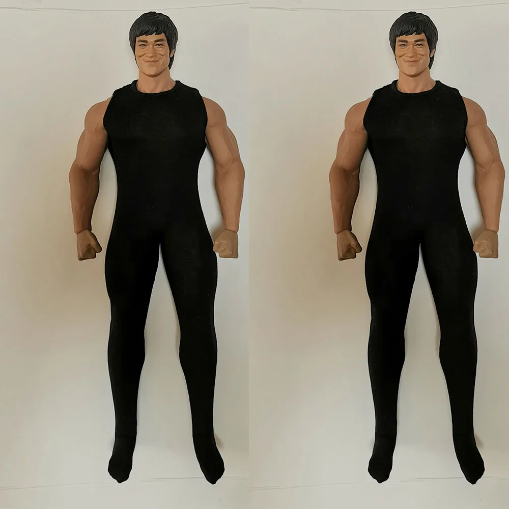 1/6 Scale Men Solider Undershirt Bodysuit Sport Suit Tight 