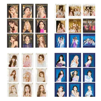 

9Pcs/Set K-pop TWICE Mini Album Feel Special Series Custom Card Stickers Fashion Sticky Photocards Card Stickers