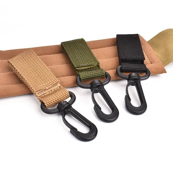 

Climbing Accessory Outdoor Carabiner Strength nylon Tactical Backpack Key Hook Webbing Buckle Hanging system Belt buckle hanging