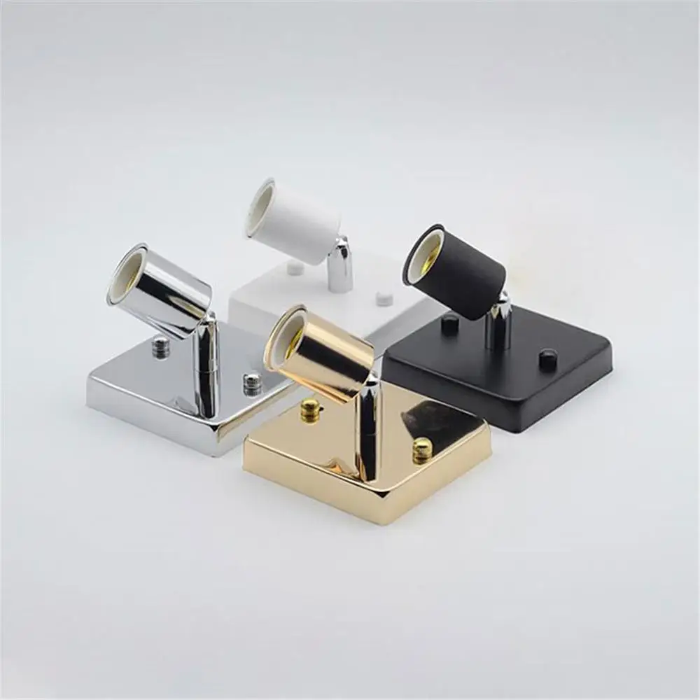 Wall Lamp LED Wall Lamp Europe Style Vintage E27 wall light with square base loft industrial wall sconce