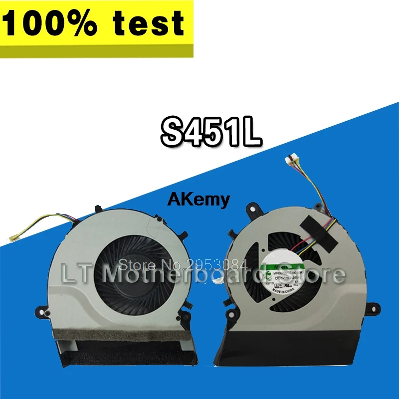 

For ASUS Vivobook S451 S451L V451L S451LA S451LB S451LN R453L Notebook Laptop CPU Cooling Fan Radiator Heat Sink Cooler Tested