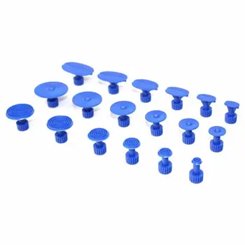 

18pcs Hail Removal Glue Puller Tabs Dent Lifter Car Repair Slide Hammer Puller Car Body Dent Hail Repair Tool
