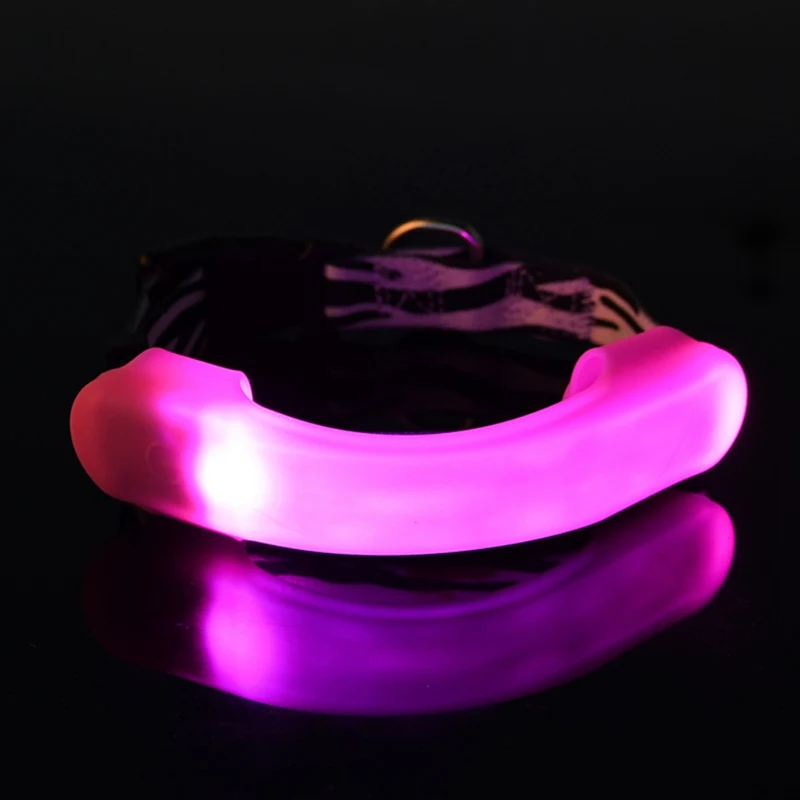 

Universal LED Dog Collar Cover Flash Soft Silicon Dog Leash Cover,Keep Your Dog Seen and Safe HOT