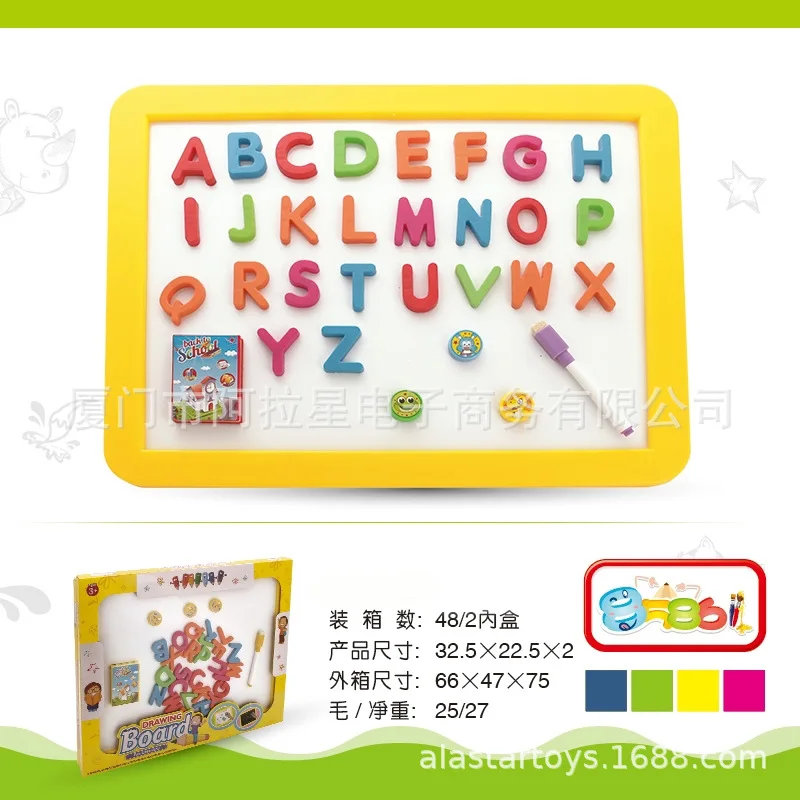 

Children Scientific And Educational Toy Calligraphy Board Children'S Educational Toy Magnetic Wipable WordPad Children Early Edu