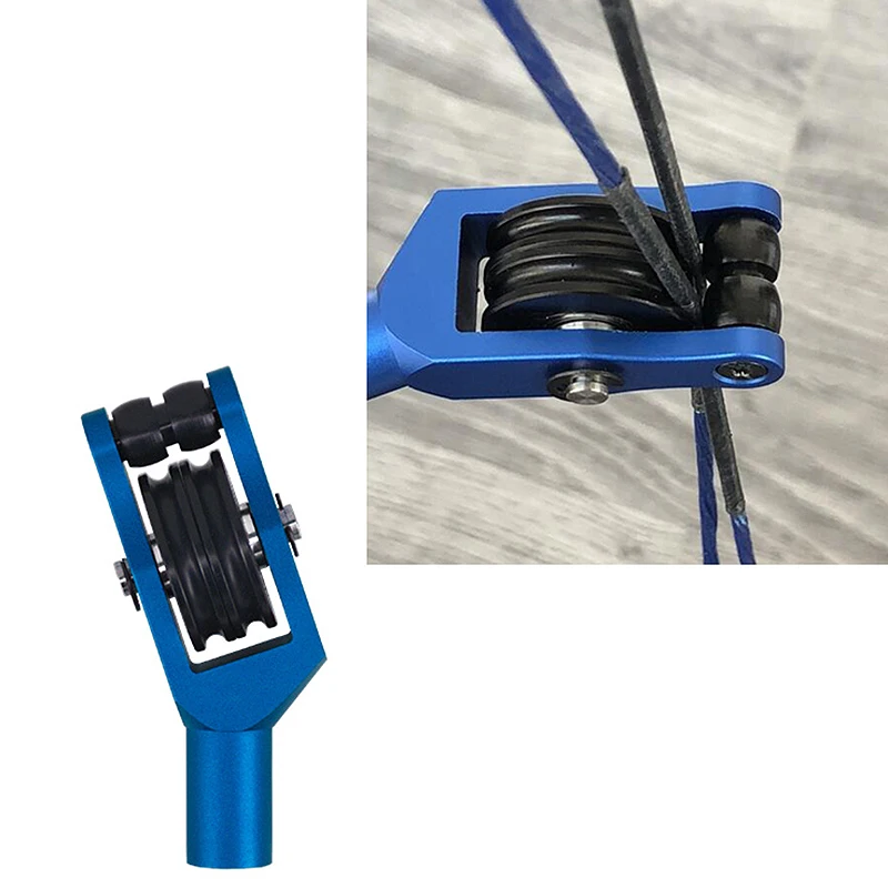 Супер Продажа лук Bowstring сплиттер кабель слайд шкив соединение для стрельбы из